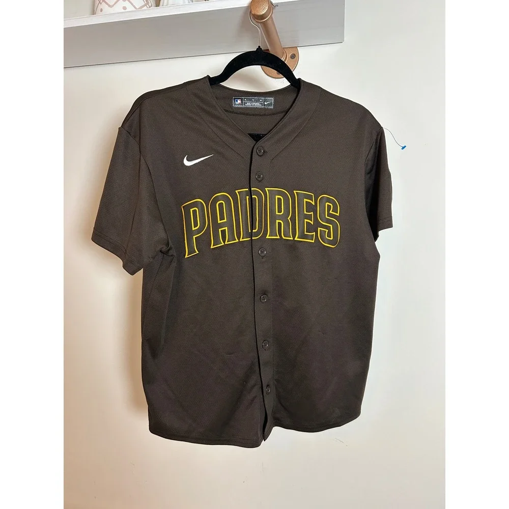 Nike San Diego Padres Kids‎ Baseball Jersey #9 Freda Brown Youth XL team MLB